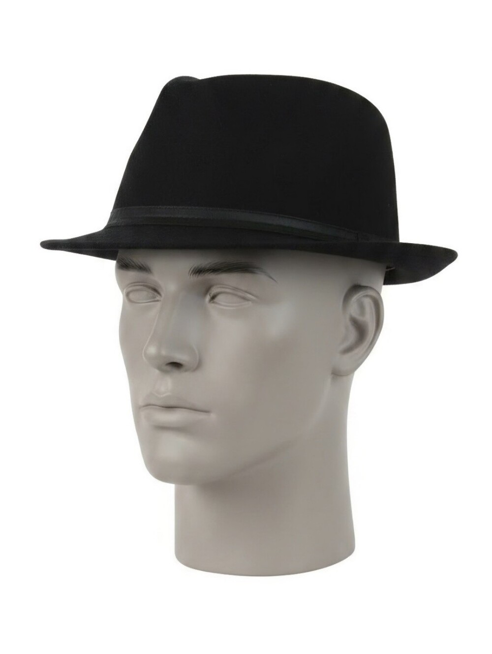 Stylish Charcoal Gray Fedora Hat Size L/XL